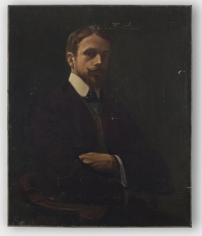 Zelfportret (voor 1902) door William Sergeant Kendall